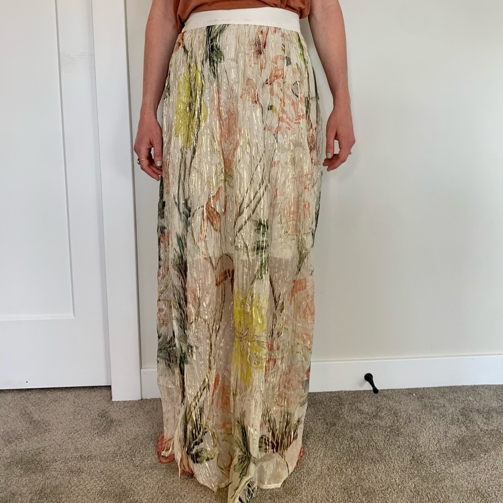 Anthro Maxi skirt
